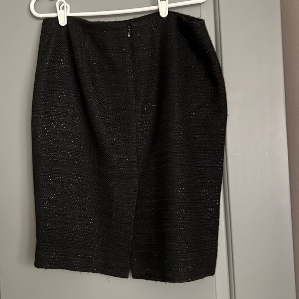 Theory Shimmer Pencil Skirt - Picture 4 of 5